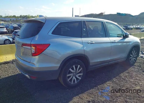 2022 Honda Pilot Awd Ex-L из США, поврежденный, VIN 5FNYF6H5XNB090674